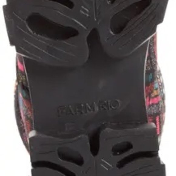 FARM RIO Scarf Lug Sole Tall Puffer Boot - Picture 6 of 6